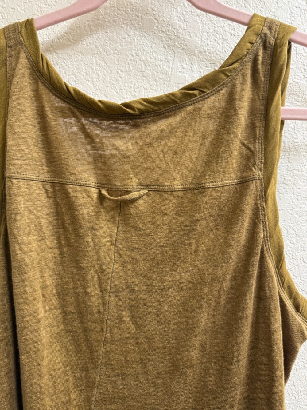 Free People Tobacco Colored Button Henley Tank - Picture 6 of 10
